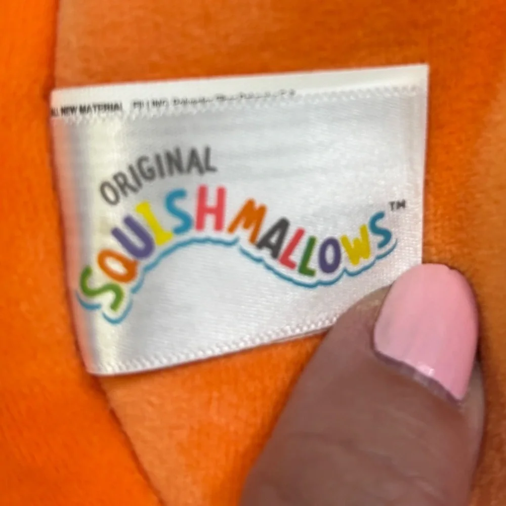 Squishmallows Emily Bat Pumpkin Halloween‎ Treat Pail Bag Plush Stuffed Animal